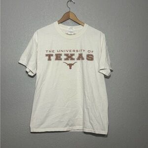 Vintage Gildan White University of Texas Tee